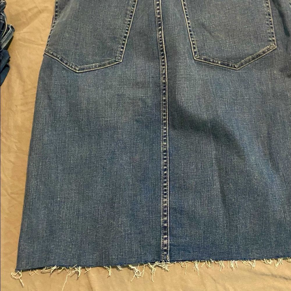 Express denim skirt